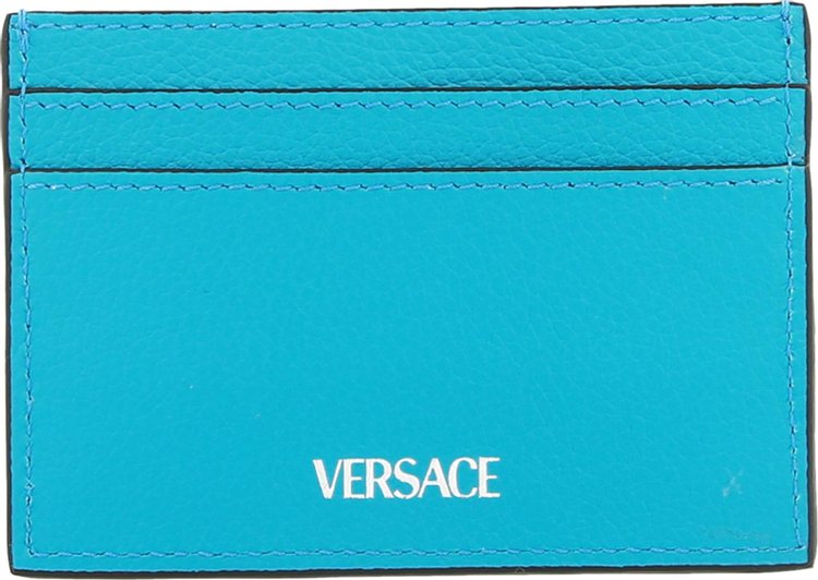 Versace La Medusa Card Case Blue