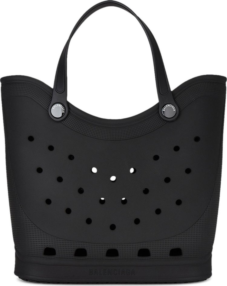 Balenciaga Crocs Tote Bag 'Black'