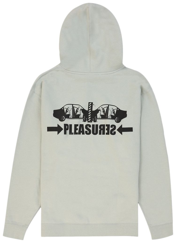 Pleasures Crash Hoodie Dusty Sage