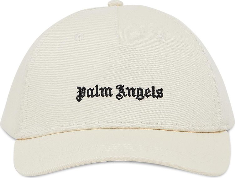 Palm Angels Seasonal Logo Cap 'Off White/Black'
