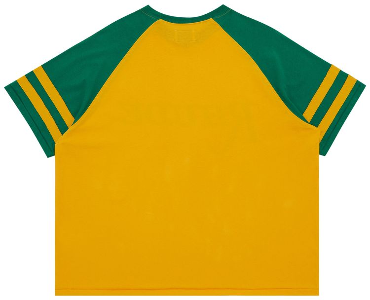 Rhude San Paulo Short Sleeve Tee YellowGreen