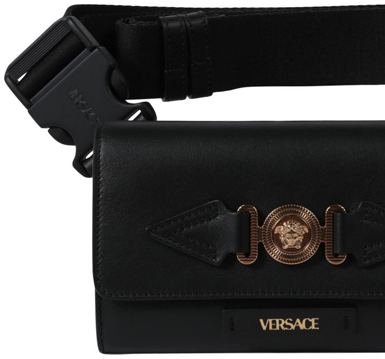 Versace Medusa Biggie Belt Bag Black