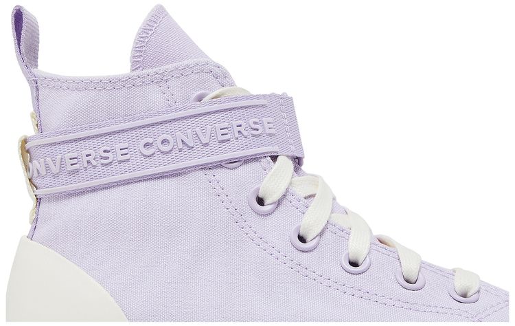Converse Wmns Chuck Taylor All Star Lift Platform Utility Strap High Vapor Violet