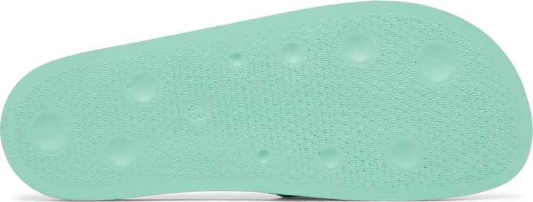 Palm Angels Pool Slider Essential Logo   Light Green