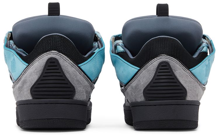 Lanvin Curb Sneakers Light Blue Anthracite