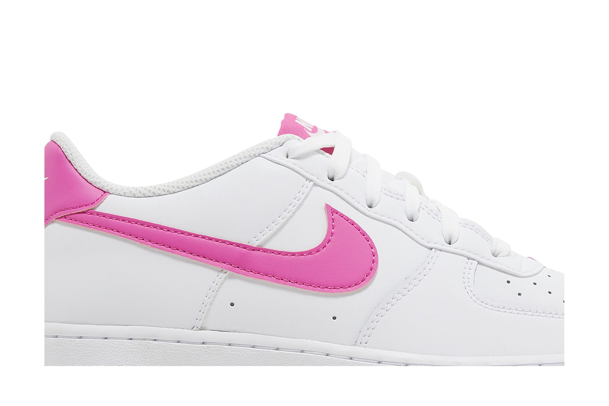Size 3.5 Air Force 1 GS White Laser Fuchsia