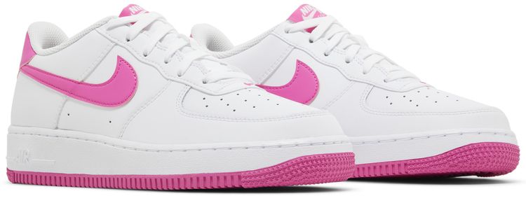 Air Force 1 GS White Laser Fuchsia