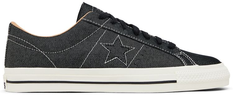 Converse One Star Pro Low Denim   Black
