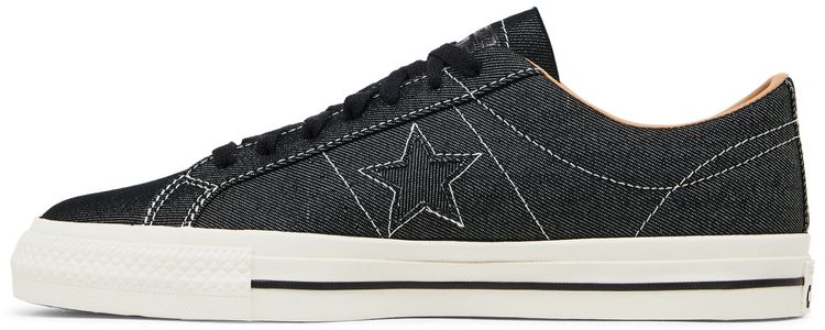 Converse One Star Pro Low Denim   Black