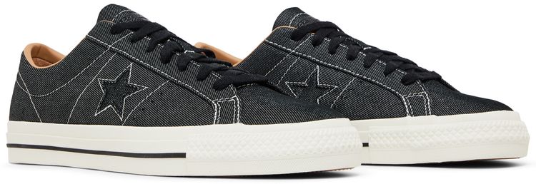 Converse One Star Pro Low Denim   Black