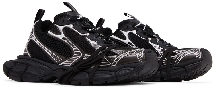 Balenciaga 3XL Sneaker Worn Out   Black White