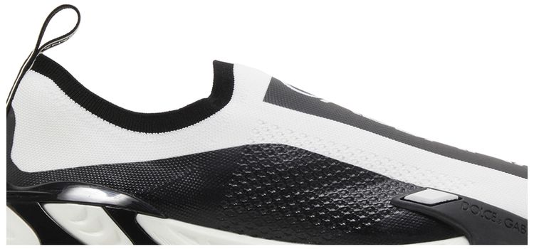 Dolce  Gabbana Stretch Mesh Fast Sneaker White Black