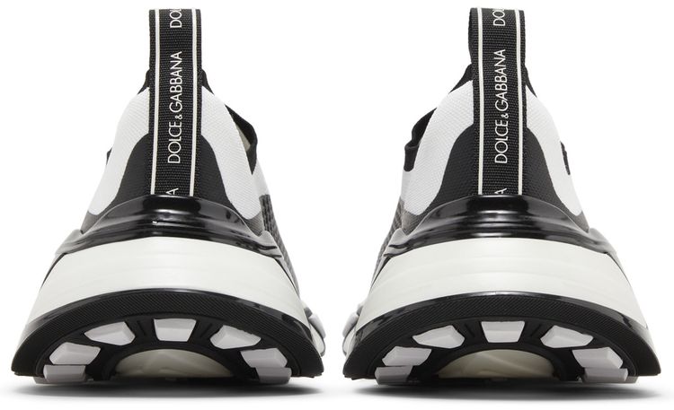 Dolce  Gabbana Stretch Mesh Fast Sneaker White Black