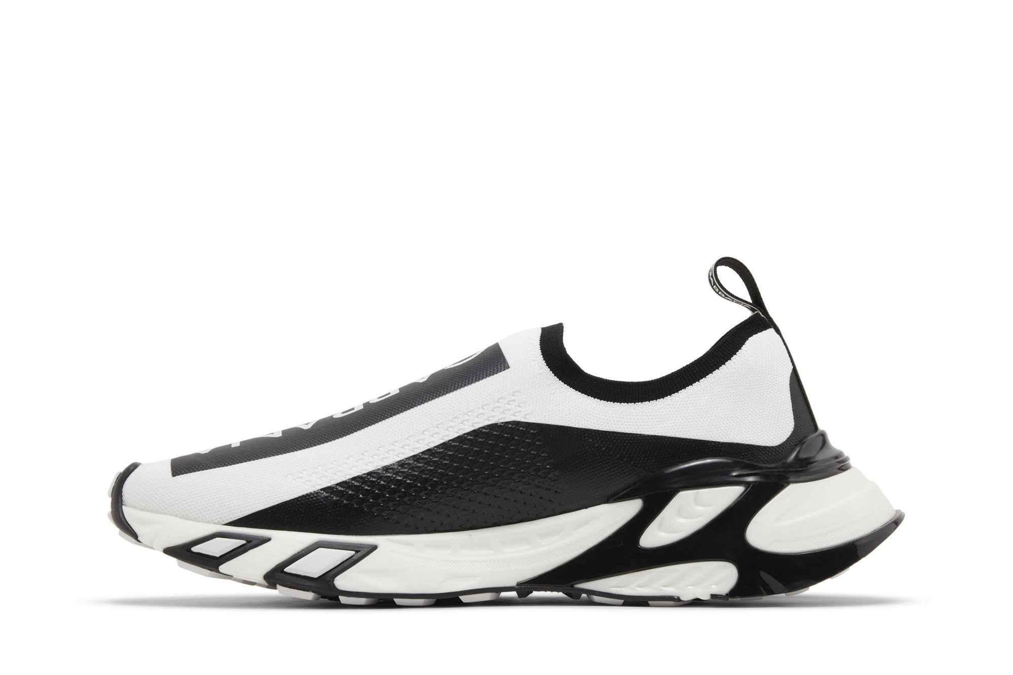 Buy Dolce & Gabbana Stretch Mesh Fast Sneaker 'White Black