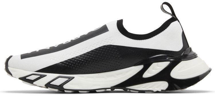 Dolce  Gabbana Stretch Mesh Fast Sneaker White Black