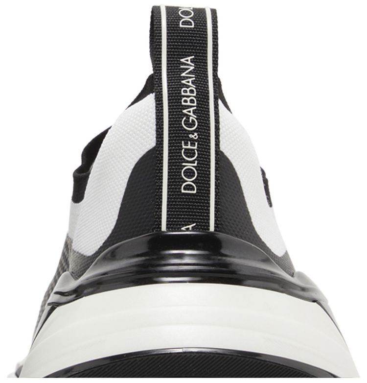 Dolce  Gabbana Stretch Mesh Fast Sneaker White Black