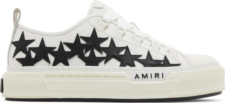 Amiri Stars Court Low 'White Black'