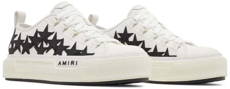 Amiri Stars Court Low White Black 2023