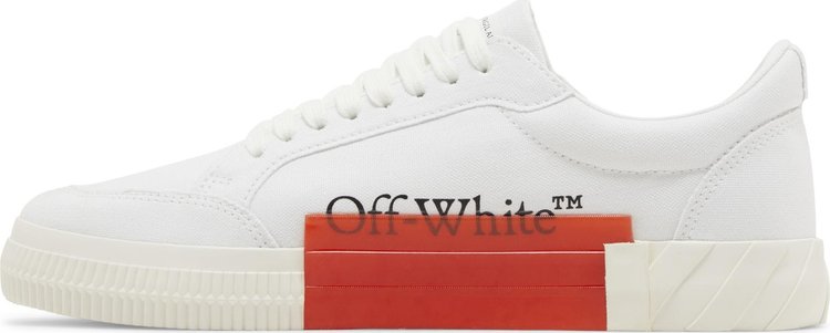 Off White Vulc Sneaker White Black Red