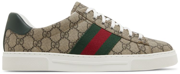 Gucci Ace GG Crystal Canvas   Beige