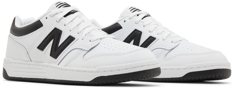 New Balance 480 White Black
