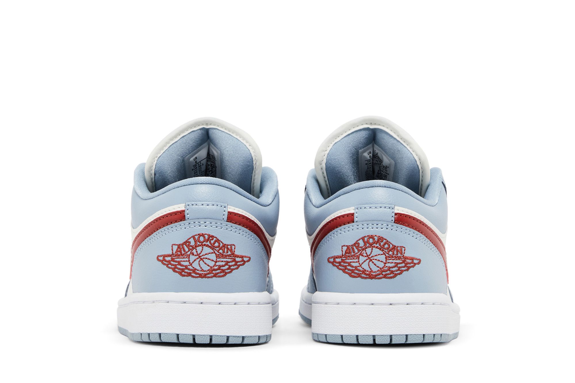 Buy Wmns Air Jordan 1 Low 'Blue Whisper Dune Red' - DC0774 Buy Wmns Air Jordan 1 Low 'Blue Whisper Dune Red' - DC0774