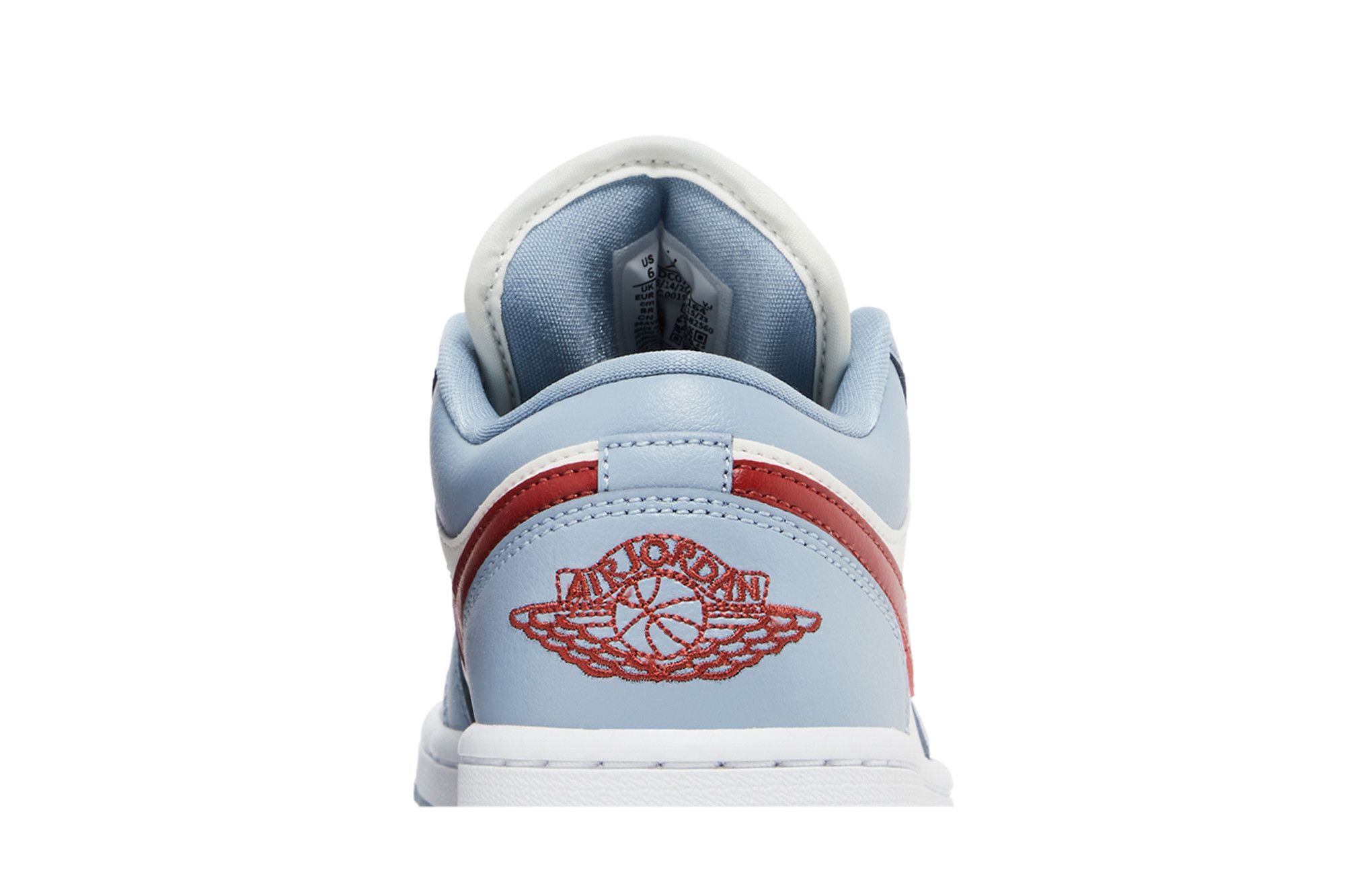 Buy Wmns Air Jordan 1 Low 'Blue Whisper Dune Red' - DC0774