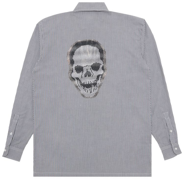 Ottolinger Oversized Shirt GreyWhite Stripe