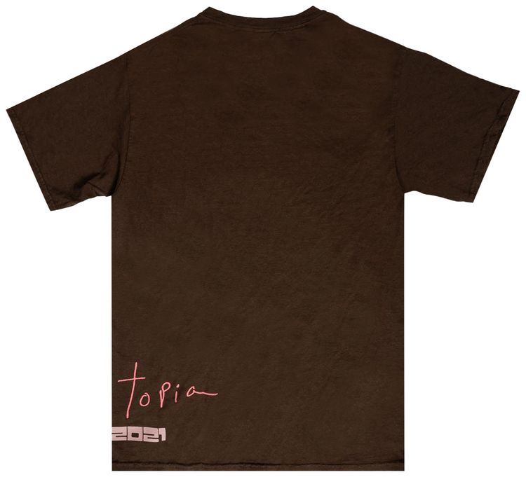 Cactus Jack by Travis Scott All Seeing Hands Tee Brown