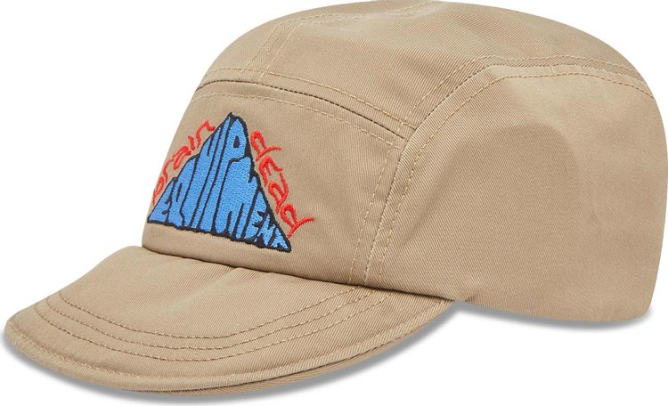 Brain Dead Equipment Short Brim Camp Hat Khaki