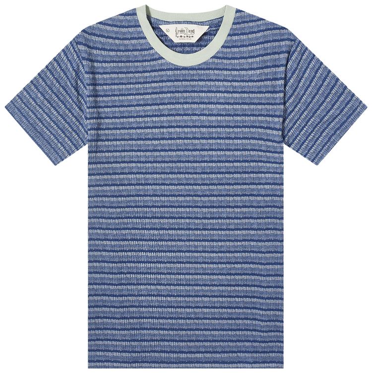 Brain Dead Pruned Short Sleeve T Shirt Blue