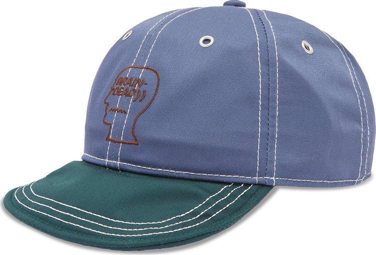 Brain Dead Wire Brim 6 Panel Hat Slate Blue