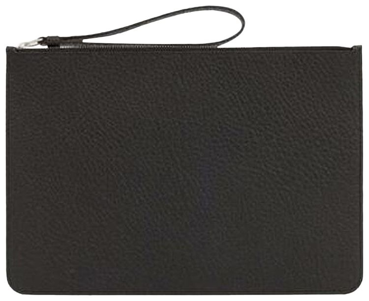 MM6 Maison Margiela Leather Pouch Black