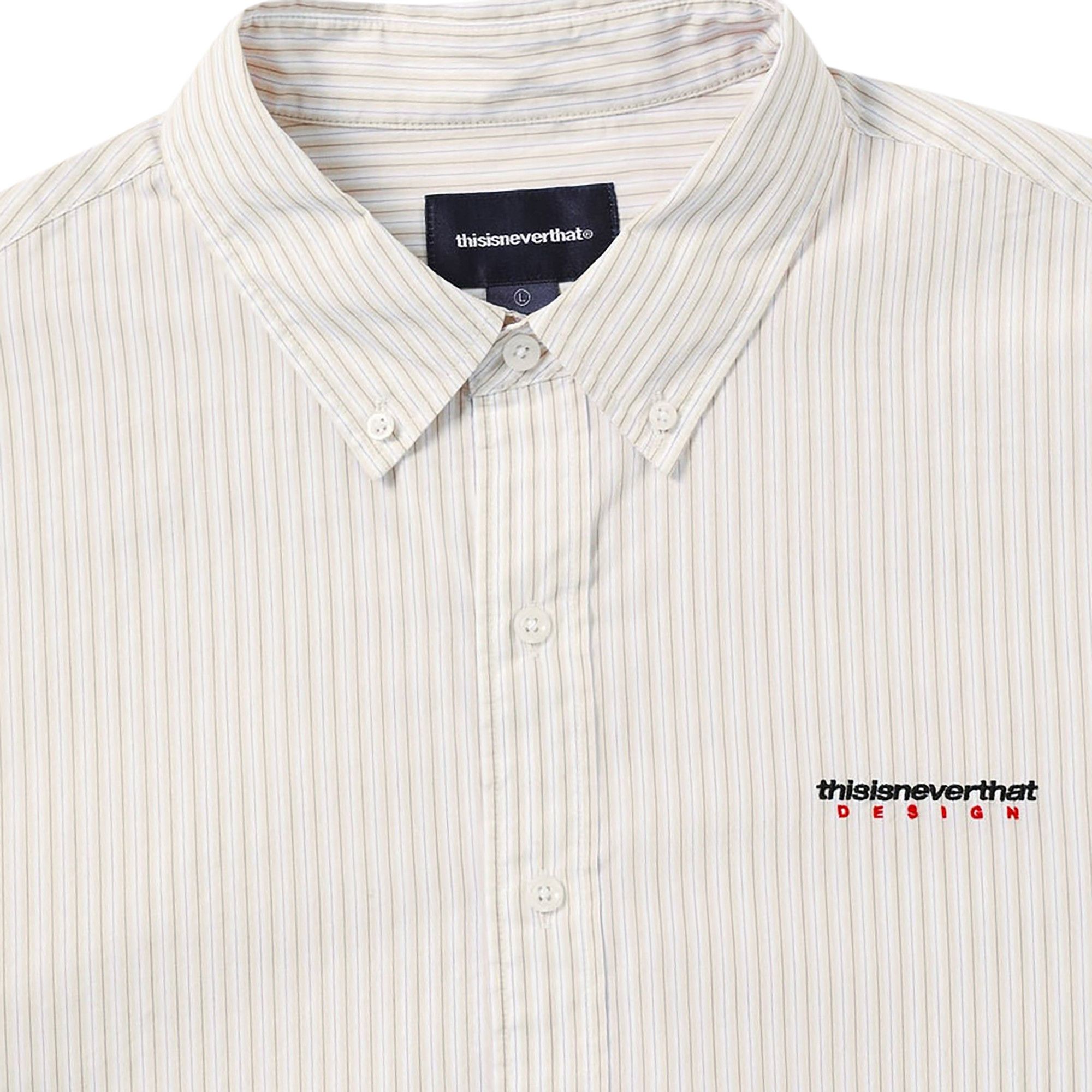 Buy thisisneverthat DSN Striped Shirt 'Beige' - TN241WSHTL02