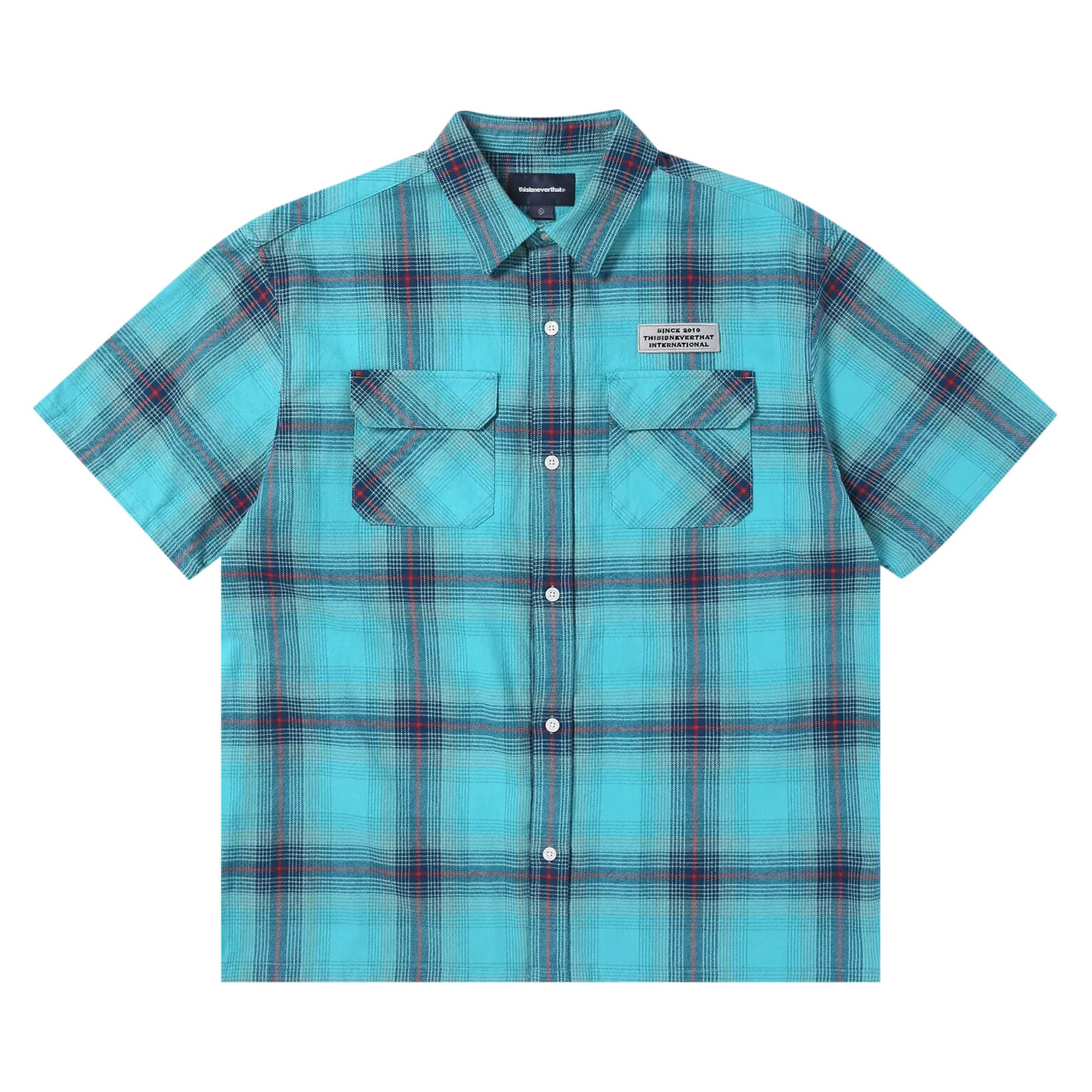 さらに100円引き◆thisisneverthat◆Ombre Check S/S Shirt MUSINSA | thisisneverthat® Ombre Check S/S Shirt Green