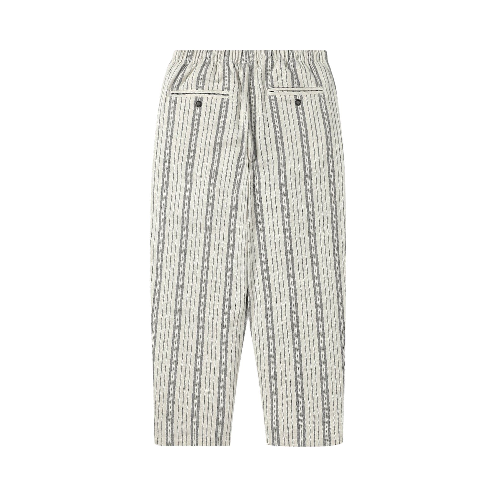 生まれのブランドで Stripe thisisneverthat Buy Jacquard 'Ivory Pant パンツ