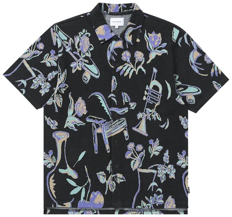 thisisneverthat Object Jacquard Top Black
