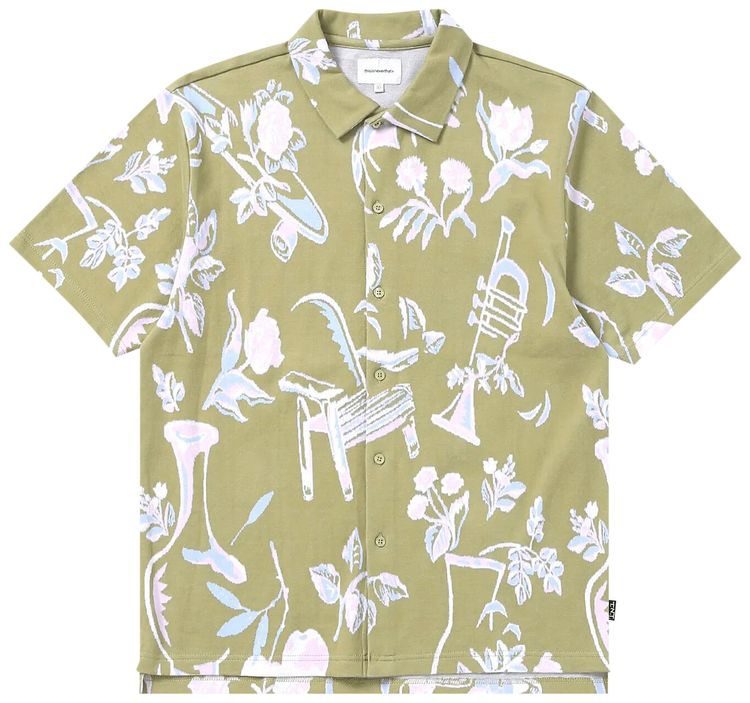 thisisneverthat Object Jacquard Top Green