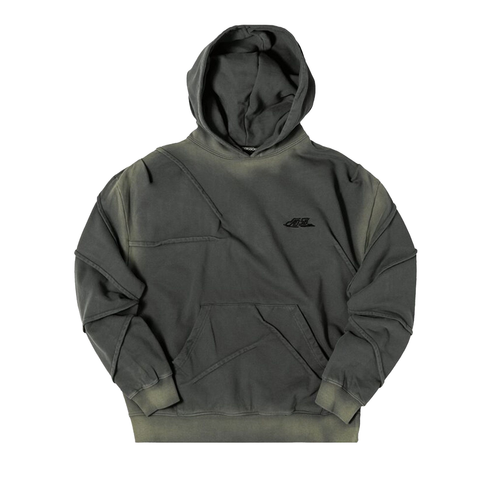【ANDERSSON BELL】MARDRO GRADIENT SWEATSHIRTS / Black Buy Andersson Bell Mardro Gradient Hoodie 'Charcoal