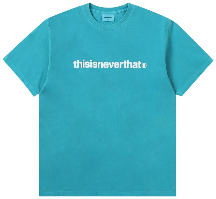 Buy Thisisneverthat T Logo Tee Teal TN240TTSST01 TEAL GOAT buy-thisisneverthat-t-logo-tee-teal-tn240ttsst01-teal-goat