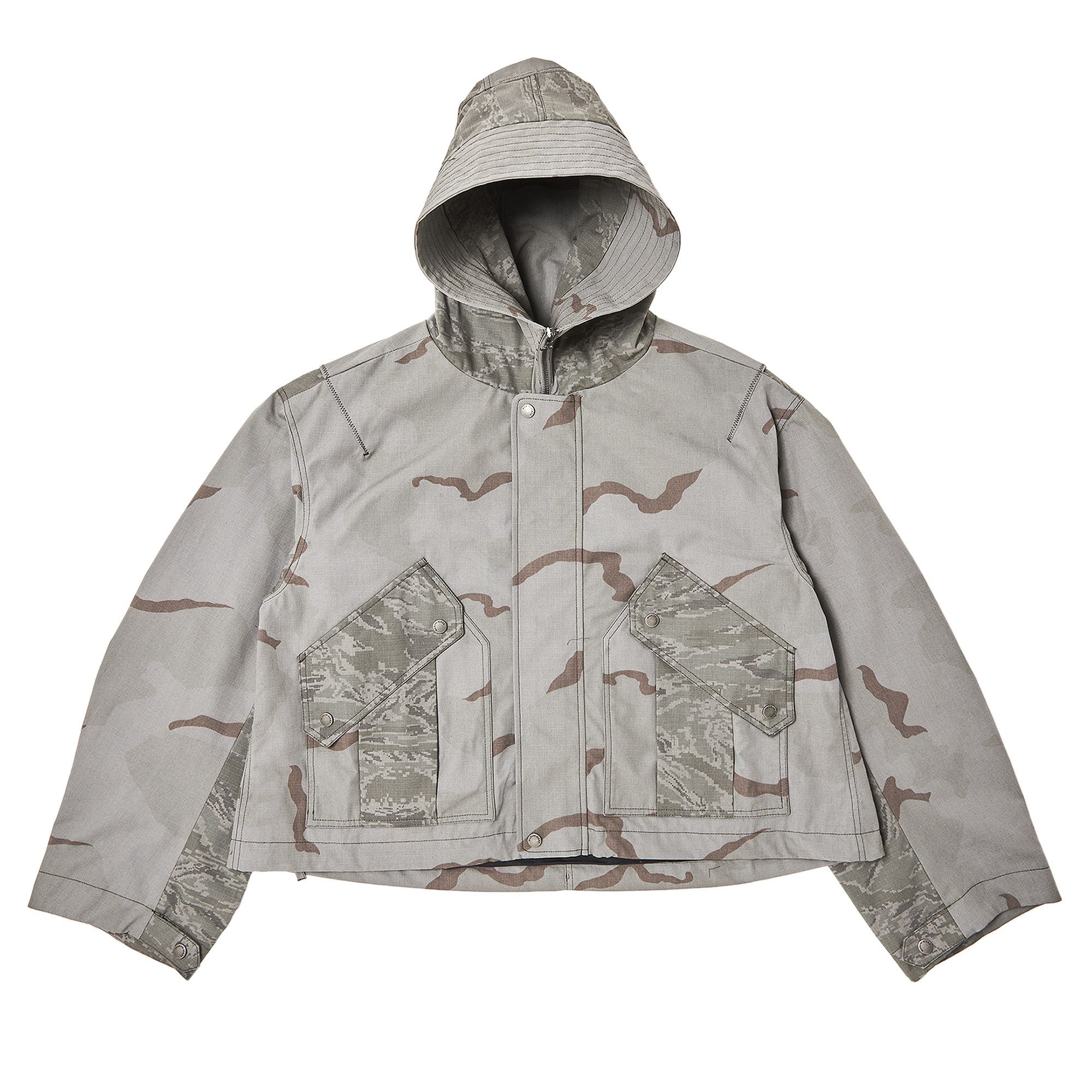 Buy Marine Serre Regenerated Camo Bomber Jacket 'Dark Grey