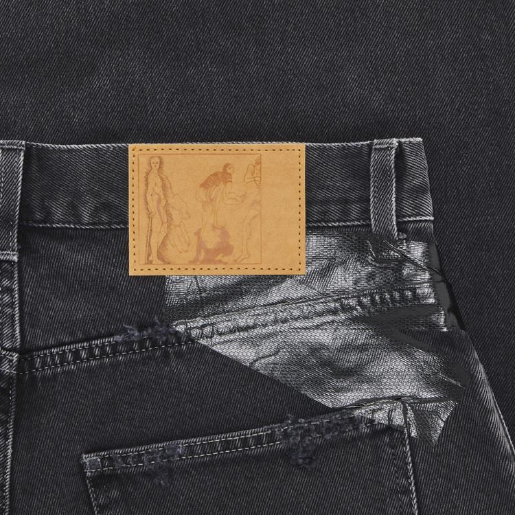 Martine Rose Jean Short Black WashGaffer Tape