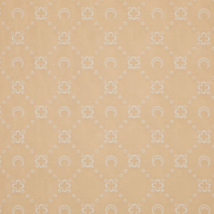 Marine Serre Moonogram Mesh Flock Crewneck Jumper Light Beige