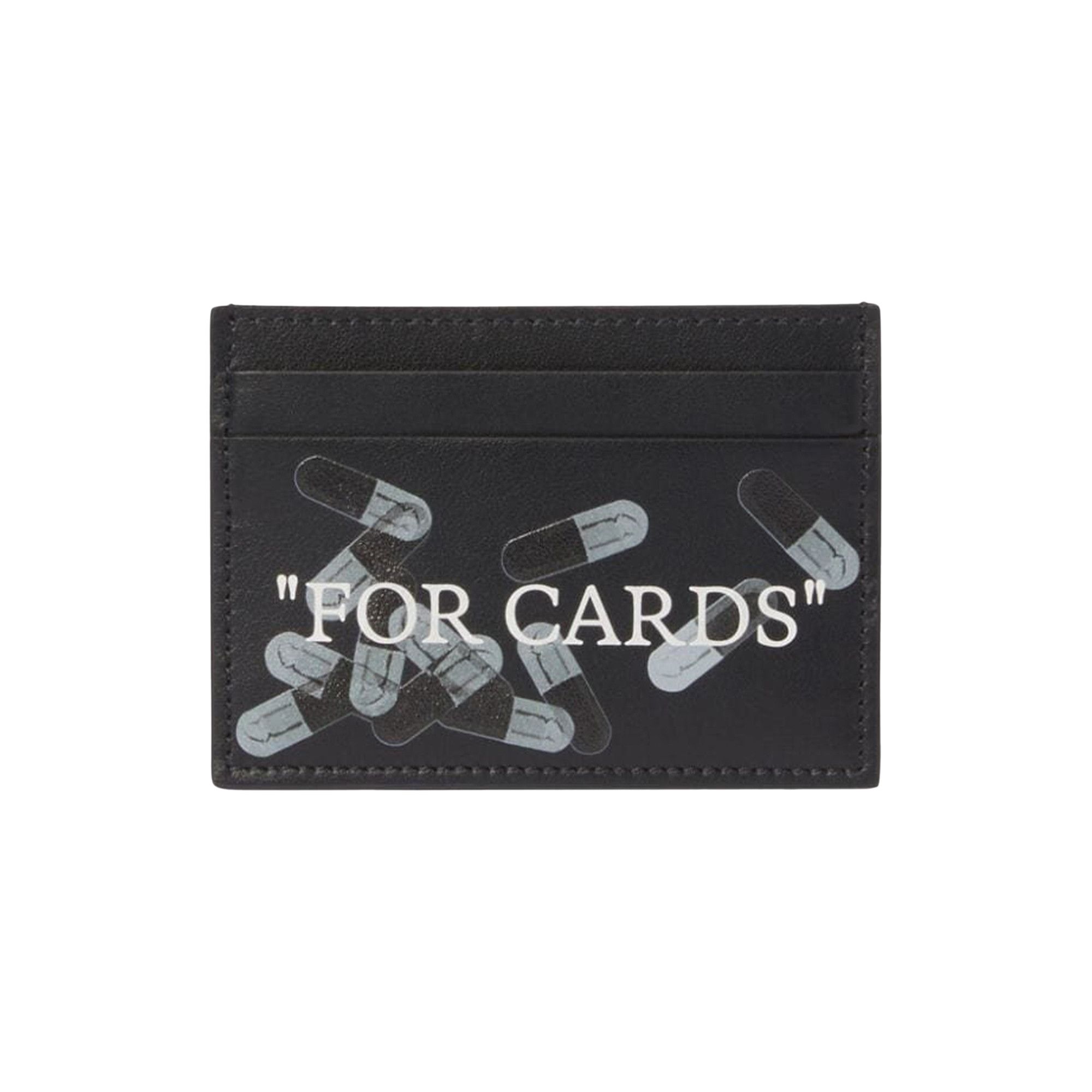 Buy Off-White Quote Bookish Card Case X-Ray 'Black/White