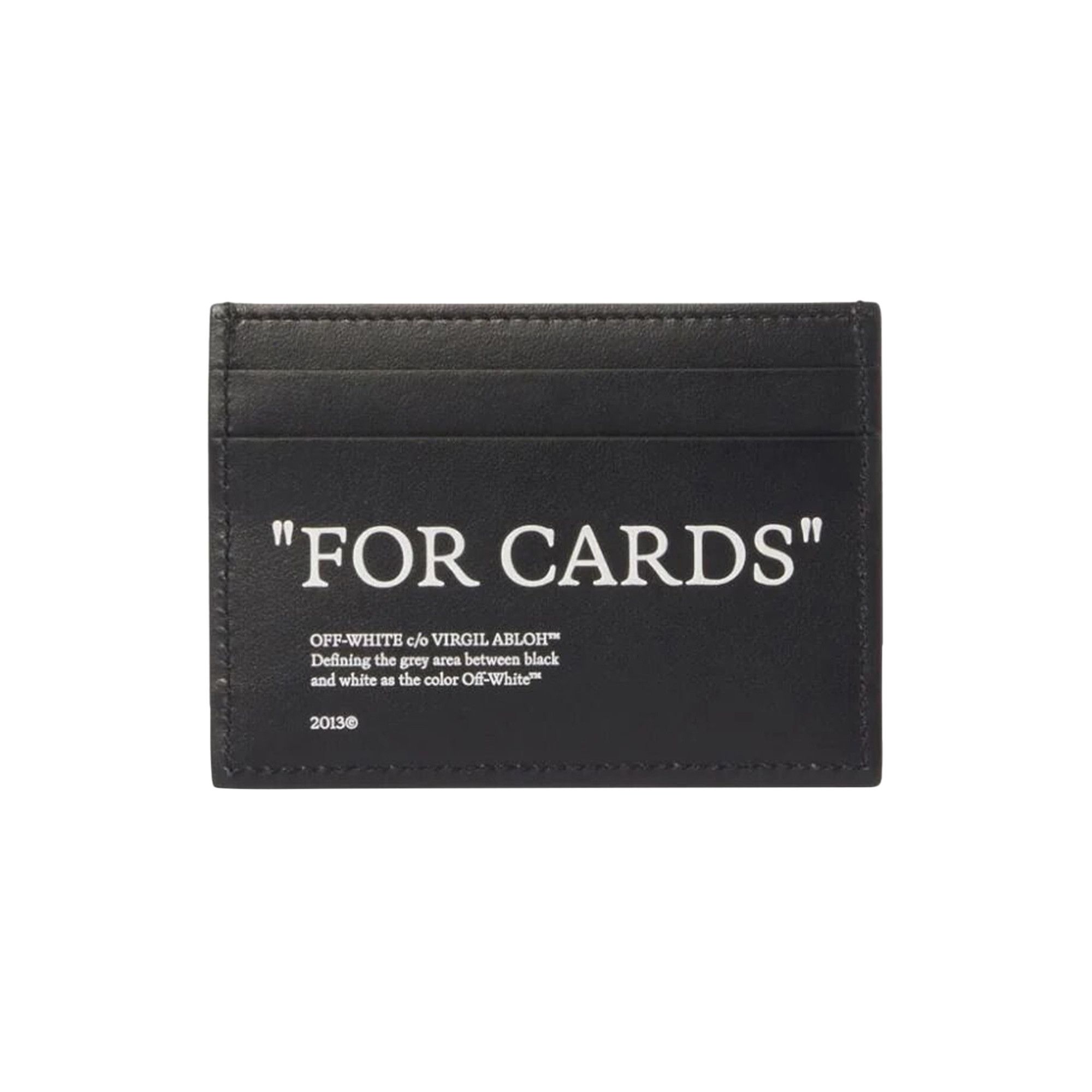 カードケース・名刺入れ OFF WHITE QUOTE LEATHER CARD CASE 0400016964811_BLACKWHITE?wid=