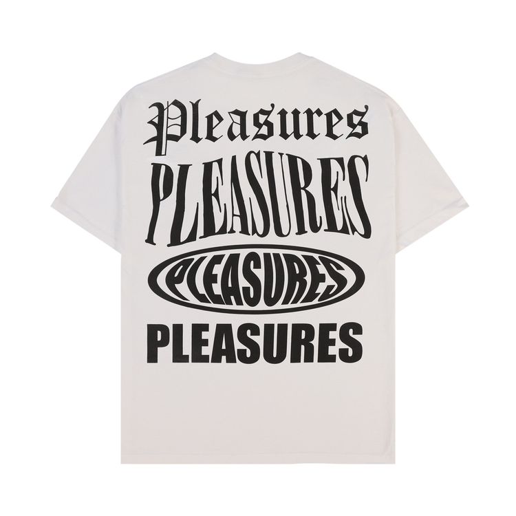 Pleasures Stack T Shirt White