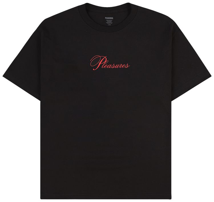 Pleasures Stack T Shirt Black