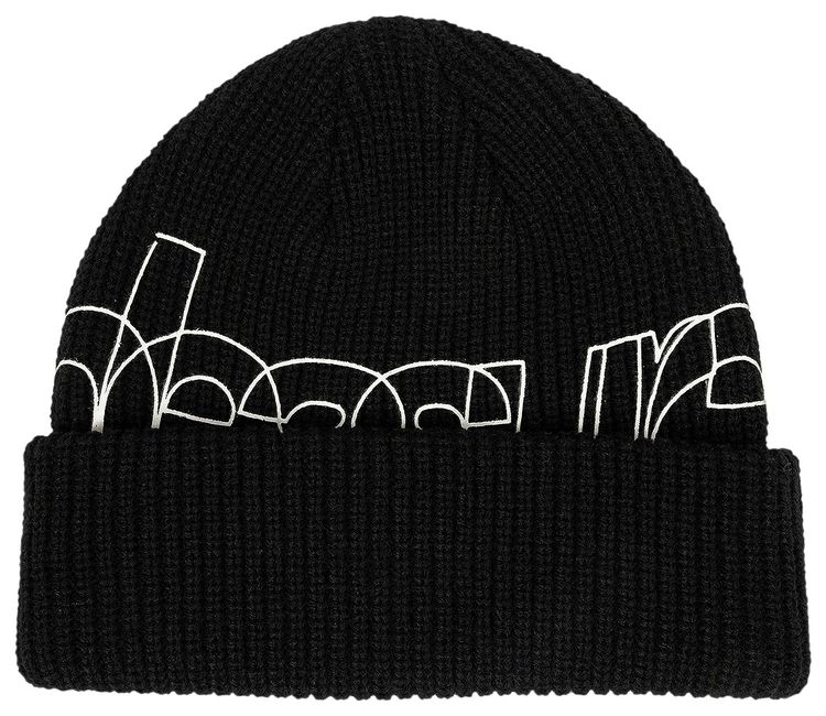 Pleasures Outline Beanie Black