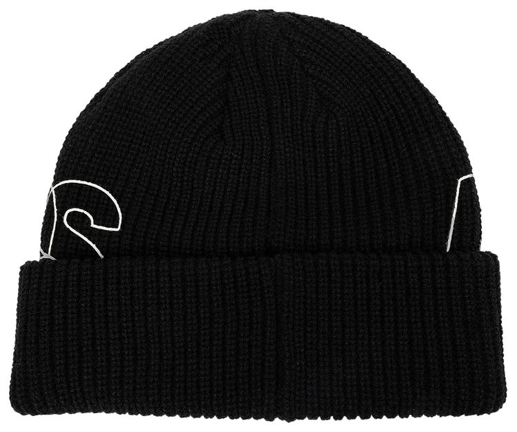 Pleasures Outline Beanie Black