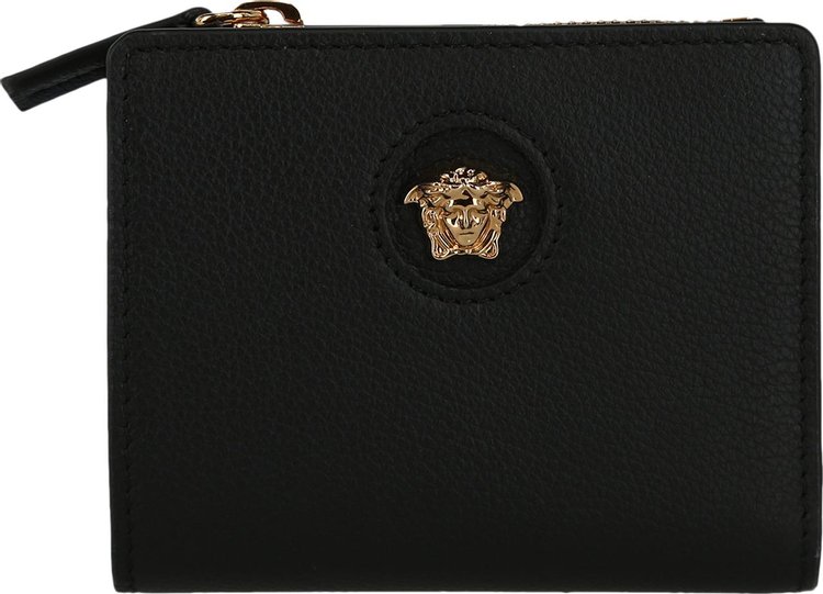 Versace La Medusa Leather Wallet 'Black'
